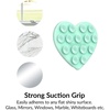 image:imageVelvet Caviar Suction Cup Phone Case Mount Compatible with MagSafe Devices Only  Magnetic Silicone Sticky Phone Grip Holder for iPhone Back of Phone  Mirror Gripper Strawberry MilkMint Jelly Heart