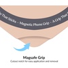 image:imageVelvet Caviar Suction Cup Phone Case Mount Compatible with MagSafe Devices Only  Magnetic Silicone Sticky Phone Grip Holder for iPhone Back of Phone  Mirror Gripper Strawberry MilkNude Heart