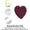 image:imageVelvet Caviar Suction Cup Phone Case Mount Compatible with MagSafe Devices Only  Magnetic Silicone Sticky Phone Grip Holder for iPhone Back of Phone  Mirror Gripper Strawberry MilkBurgundy Heart 20