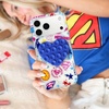 image:imageVelvet Caviar Suction Cup Phone Case Mount Compatible with MagSafe Devices Only  Magnetic Silicone Sticky Phone Grip Holder for iPhone Back of Phone  Mirror Gripper Strawberry MilkCobalt Blue Heart