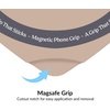 image:imageVelvet Caviar Suction Cup Phone Case Mount Compatible with MagSafe Devices Only  Magnetic Silicone Sticky Phone Grip Holder for iPhone Back of Phone  Mirror Gripper Strawberry MilkToasted Almond Heart