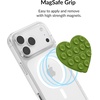 image:imageVelvet Caviar Suction Cup Phone Case Mount Compatible with MagSafe Devices Only  Magnetic Silicone Sticky Phone Grip Holder for iPhone Back of Phone  Mirror Gripper Strawberry MilkMatcha Green Heart