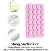 image:imageVelvet Caviar Suction Cup Phone Case Mount Compatible with MagSafe Devices Only  Magnetic Silicone Sticky Phone Grip Holder for iPhone Back of Phone  Mirror Gripper Strawberry MilkPink Sugar