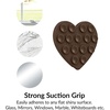 image:imageVelvet Caviar Suction Cup Phone Case Mount Compatible with MagSafe Devices Only  Magnetic Silicone Sticky Phone Grip Holder for iPhone Back of Phone  Mirror Gripper Strawberry MilkEspresso Brown Heart