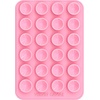 image:imageVelvet Caviar Suction Cup Phone Case Mount Compatible with MagSafe Devices Only  Magnetic Silicone Sticky Phone Grip Holder for iPhone Back of Phone  Mirror Gripper Strawberry MilkPink