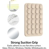 image:imageVelvet Caviar Suction Cup Phone Case Mount Compatible with MagSafe Devices Only  Magnetic Silicone Sticky Phone Grip Holder for iPhone Back of Phone  Mirror Gripper Strawberry MilkSand Stone