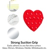image:imageVelvet Caviar Suction Cup Phone Case Mount Compatible with MagSafe Devices Only  Magnetic Silicone Sticky Phone Grip Holder for iPhone Back of Phone  Mirror Gripper Strawberry MilkRed Heart