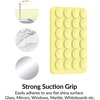 image:imageVelvet Caviar Suction Cup Phone Case Mount Compatible with MagSafe Devices Only  Magnetic Silicone Sticky Phone Grip Holder for iPhone Back of Phone  Mirror Gripper Strawberry MilkButter Yellow