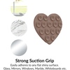 image:imageVelvet Caviar Suction Cup Phone Case Mount Compatible with MagSafe Devices Only  Magnetic Silicone Sticky Phone Grip Holder for iPhone Back of Phone  Mirror Gripper Strawberry MilkCashmere Taupe Heart