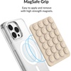 image:imageVelvet Caviar Suction Cup Phone Case Mount Compatible with MagSafe Devices Only  Magnetic Silicone Sticky Phone Grip Holder for iPhone Back of Phone  Mirror Gripper Strawberry MilkSand Stone