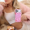 image:imageVelvet Caviar Suction Cup Phone Case Mount Compatible with MagSafe Devices Only  Magnetic Silicone Sticky Phone Grip Holder for iPhone Back of Phone  Mirror Gripper Strawberry MilkPink Sugar Heart