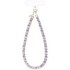 image:imageVELVET CAVIAR Leather Chain Phone Charm Wrist Strap  Cute Lanyard Accessory for Women  Fits All Phone Cases Lilac