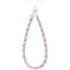 image:imageVELVET CAVIAR Leather Chain Phone Charm Wrist Strap  Cute Lanyard Accessory for Women  Fits all Phone Cases Pink