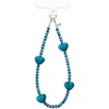 image:imageVELVET CAVIAR Phone Charm Wrist Strap  Cute Lanyard Accessory for Women  Compatible with all Phone Cases Navy Heart
