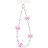 image:imageVELVET CAVIAR Phone Charm Wrist Strap  Cute Lanyard Accessory for Women  Compatible with all Phone CasesPink Bow