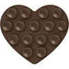 Espresso Brown Heart