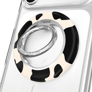 image:imageVELVET CAVIAR Compatible with MagSafe Phone Grip 20  Cute Magnetic Ring Holder  Finger Loop Kickstand  Pop On Accessory for iPhone 17 16 15 14 13 12  Christmas Peppermint PrincessCow Print