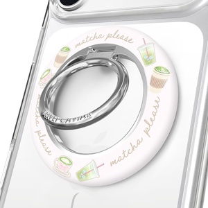 image:imageVELVET CAVIAR Compatible with MagSafe Phone Grip 20  Cute Magnetic Ring Holder  Finger Loop Kickstand  Pop On Accessory for iPhone 17 16 15 14 13 12  Christmas Peppermint PrincessMatcha Please