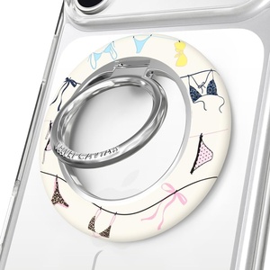 image:imageVELVET CAVIAR Compatible with MagSafe Phone Grip 20  Cute Magnetic Ring Holder  Finger Loop Kickstand  Pop On Accessory for iPhone 17 16 15 14 13 12  Christmas Peppermint PrincessTan Lines