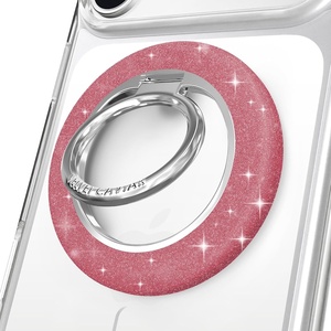 image:imageVELVET CAVIAR Compatible with MagSafe Phone Grip 20  Cute Magnetic Ring Holder  Finger Loop Kickstand  Pop On Accessory for iPhone 17 16 15 14 13 12  Christmas Peppermint PrincessPink Stardust Glitter