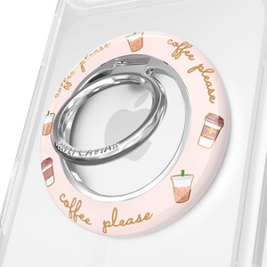 image:imageVELVET CAVIAR Compatible with MagSafe Phone Grip 20  Cute Magnetic Ring Holder  Finger Loop Kickstand  Pop On Accessory for iPhone 17 16 15 14 13 12  Christmas Peppermint PrincessCoffee