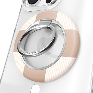 image:imageVELVET CAVIAR Compatible with MagSafe Phone Grip 20  Cute Magnetic Ring Holder  Finger Loop Kickstand  Pop On Accessory for iPhone 17 16 15 14 13 12  Christmas Peppermint PrincessNude Checkered
