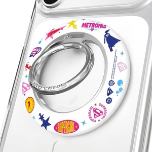 image:imageVELVET CAVIAR Compatible with MagSafe Phone Grip 20  Cute Magnetic Ring Holder  Finger Loop Kickstand  Pop On Accessory for iPhone 17 16 15 14 13 12  Christmas Peppermint PrincessSupergirl Krypto