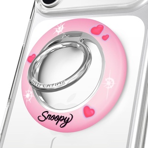 image:imageVELVET CAVIAR Compatible with MagSafe Phone Grip 20  Cute Magnetic Ring Holder  Finger Loop Kickstand  Pop On Accessory for iPhone 17 16 15 14 13 12  Christmas Peppermint PrincessSnoopy Be Mine