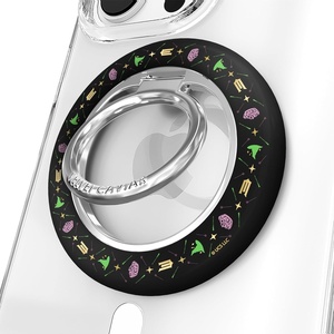 image:imageVELVET CAVIAR Compatible with MagSafe Phone Grip 20  Cute Magnetic Ring Holder  Finger Loop Kickstand  Pop On Accessory for iPhone 17 16 15 14 13 12  Christmas Peppermint PrincessBest Witches