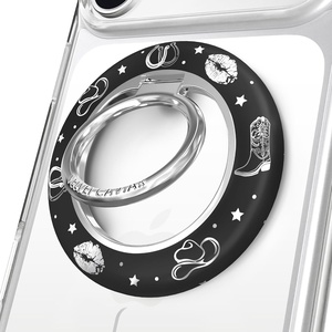 image:imageVELVET CAVIAR Compatible with MagSafe Phone Grip 20  Cute Magnetic Ring Holder  Finger Loop Kickstand  Pop On Accessory for iPhone 17 16 15 14 13 12  Christmas Peppermint PrincessDisco Cowgirl