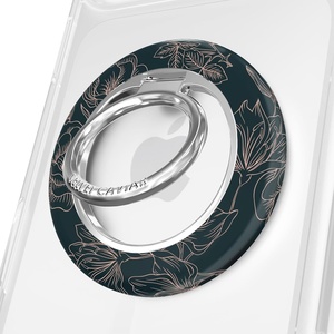 image:imageVELVET CAVIAR Compatible with MagSafe Phone Grip 20  Cute Magnetic Ring Holder  Finger Loop Kickstand  Pop On Accessory for iPhone 17 16 15 14 13 12  Christmas Peppermint PrincessFloral Rose Gold