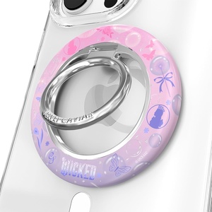 image:imageVELVET CAVIAR Compatible with MagSafe Phone Grip 20  Cute Magnetic Ring Holder  Finger Loop Kickstand  Pop On Accessory for iPhone 17 16 15 14 13 12  Christmas Peppermint PrincessGlindas Bubble