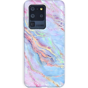 image:imageVELVET CAVIAR Compatible with Samsung Galaxy S20 Ultra Case  Cool Protective Phone Cases for Men Women Iridescent NebulaHolographic Moonstone Marble