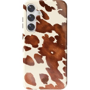 image:imageVELVET CAVIAR Designed for Samsung Galaxy S24 Case  8ft Drop Tested  Cute Protective Case for Women Blue Denim CheckeredCocoa Cow