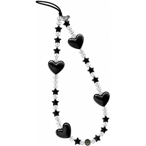 image:imageVELVET CAVIAR Phone Charm Wrist Strap  Cute Beaded Cellphone Wristlet  Lanyard Accessory for Women  Fits all Phone CasesGothic Star