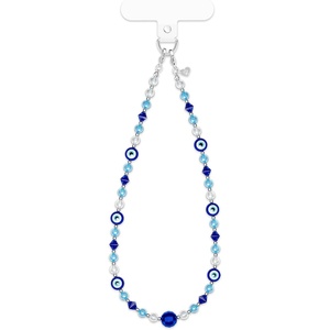 image:imageVELVET CAVIAR Phone Charm Wrist Strap  Cute Lanyard Accessory for Women  Compatible with all Phone Cases Evil Eye