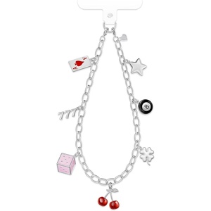 image:imageVELVET CAVIAR Phone Charm Wrist Strap  Cute Lanyard Accessory for Women  Compatible with all Phone CasesLucky Girl Bracelet