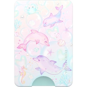 image:imageVELVET CAVIAR compatible with MagSafe Wallet  Magnetic Card Holder Wallet for iPhone 12131415 Pink Cherry BlossomDolphins