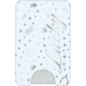 image:imageVELVET CAVIAR compatible with MagSafe Wallet 20  Magnetic Card Holder Wallet for iPhone 171615141312 or Phone Cases compatible with MagSafe  Blue Aquamarine Polka DotLucky Girl Holo