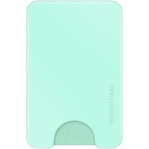 image:imageVELVET CAVIAR compatible with MagSafe Wallet 20  Magnetic Card Holder Wallet for iPhone 171615141312 or Phone Cases compatible with MagSafe  Blue Aquamarine Polka DotMint Jelly