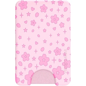 image:imageVELVET CAVIAR compatible with MagSafe Wallet 20  Magnetic Card Holder Wallet for iPhone 171615141312 or Phone Cases compatible with MagSafe  Blue Aquamarine Polka DotPink Cherry Blossom