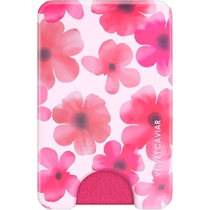 image:imageVELVET CAVIAR compatible with MagSafe Wallet 20  Magnetic Card Holder Wallet for iPhone 171615141312 or Phone Cases compatible with MagSafe  Blue Aquamarine Polka DotCherry Blossom