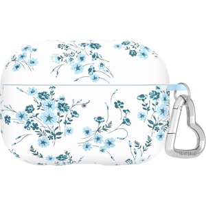 image:imageVELVET CAVIAR for AirPods Pro 3 Case Cover  Cute Protective Hard Cases with Keychain Compatible with AirPods Pro 3  It Girl LeopardFrench Blue Floral