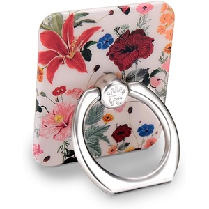 image:imageVelvet Caviar Cell Phone Ring Holder  Finger Ring amp Stand  Improves Phone Grip Compatible with iPhone Galaxy and Most Cases Except SiliconeLeather  Black Yellow CamoNude Vintage Floral