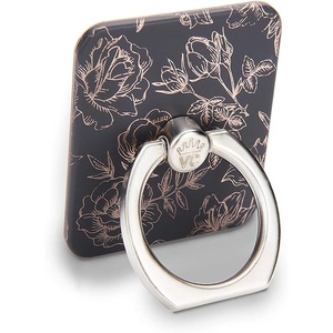 image:imageVelvet Caviar Cell Phone Ring Holder  Finger Ring amp Stand  Improves Phone Grip Compatible with iPhone Galaxy and Most Cases Except SiliconeLeather  Black Yellow CamoFloral Rose Gold