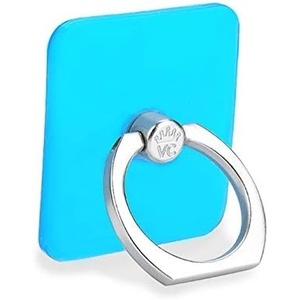 image:imageVelvet Caviar Cell Phone Ring Holder  Finger Ring amp Stand  Improves Phone Grip Compatible with iPhone Galaxy and Most Smartphones Neon Purple HeartNeon Blue