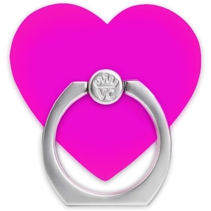 image:imageVelvet Caviar Cell Phone Ring Holder  Finger Ring amp Stand  Improves Phone Grip Compatible with iPhone Galaxy and Most Smartphones Neon Purple HeartNeon Purple Heart