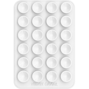 image:imageVelvet Caviar Suction Cup Phone Case Mount Compatible with MagSafe Devices Only  Magnetic Silicone Sticky Phone Grip Holder for iPhone Back of Phone  Mirror Gripper Strawberry MilkWhite 20