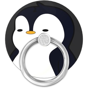 image:imageVelvet Caviar x Pudgy Penguins Cell Phone Ring Holder Grip amp Stand for Back of Phone  Black Penguin 6873