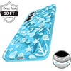 image:imageVELVET CAVIAR Case for Samsung Galaxy S26  Magnetic  10ft Drop Tested  Cute Protective Phone Cases for Women  Noir Vibe CheckeredAquamarine Holo